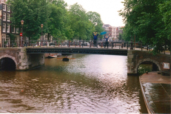 Zdjęcie z Holandii - Amsterdamski kanal