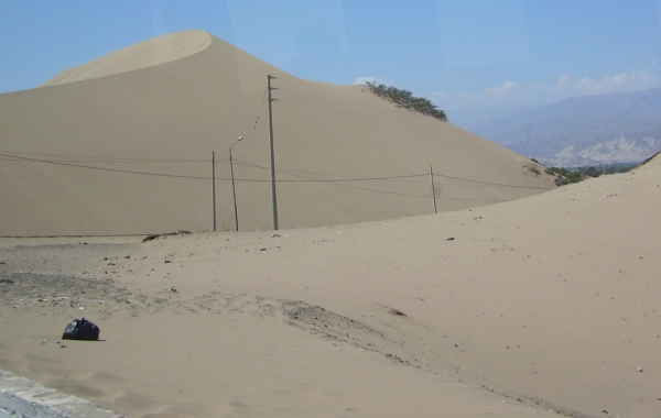 Zdjęcie z Peru - wydmy piaszczyste
