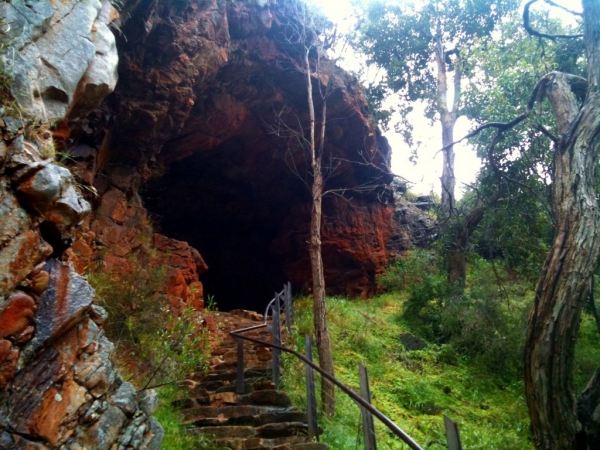 Zdjęcie z Australii - Wejscie do jaskini