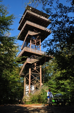 Zdjęcie z Polski - Wieża widokowa na Wieżycy