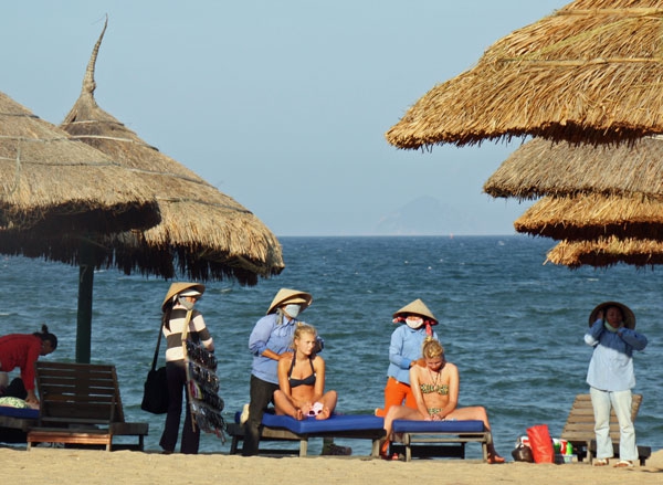 Zdjęcie z Wietnamu - nha trang masaż na plaży