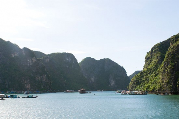 Zdjęcie z Wietnamu - zatoka halong bay