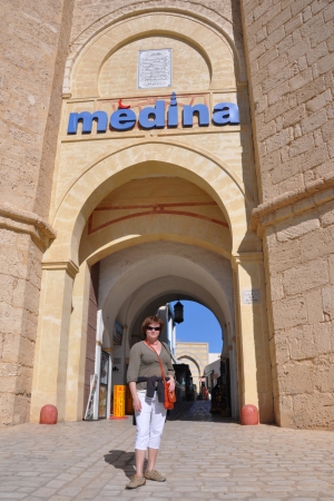 Zdjęcie z Tunezji - Wejście do Mediny