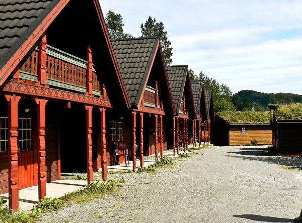 Zdjęcie z Norwegii - camping Bratland