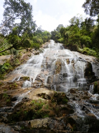 Zdjęcie z Malezji - wodospad Chelik