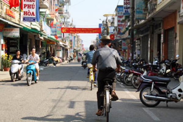 Zdjęcie z Wietnamu - ulica hue