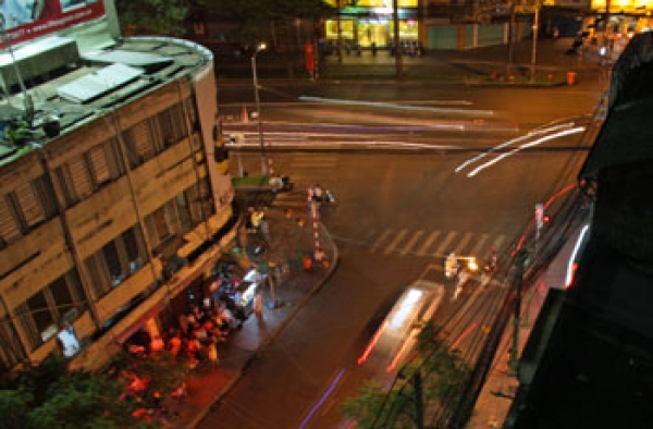 Zdjęcie z Wietnamu - noc w saigonie