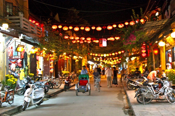 Zdjęcie z Wietnamu - noc w hoi an