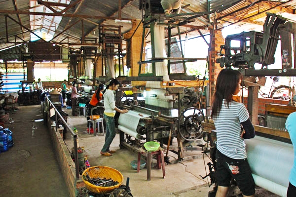 Zdjęcie z Wietnamu - dalat - fabryka jedwabiu