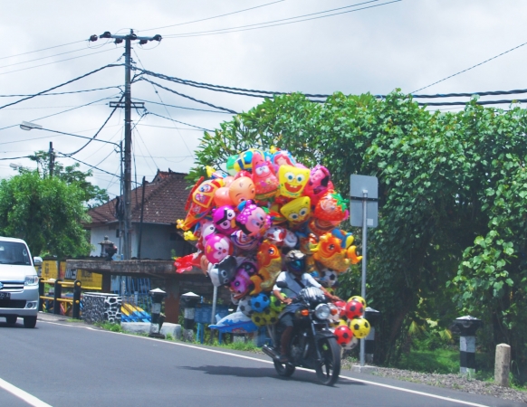 Zdjęcie z Indonezji - Na Bali motorkami