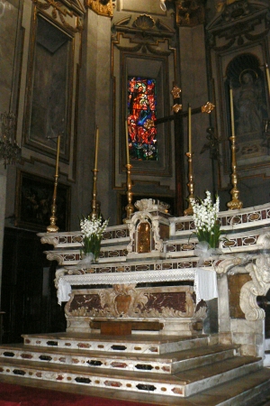 Zdjęcie z Francji - Bastia -wnętrze kościoła