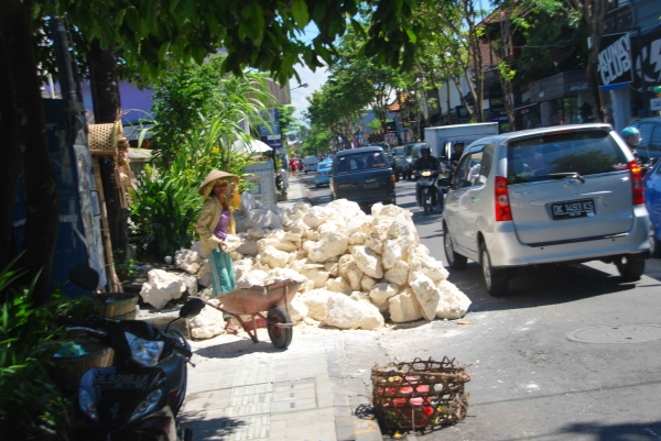 Zdjęcie z Indonezji - Prace drogowe