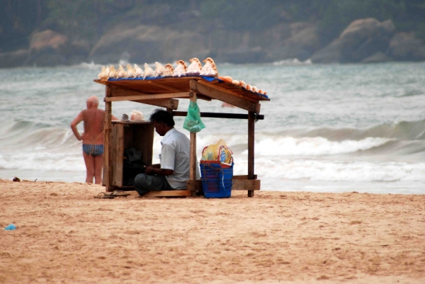 Zdjęcie ze Sri Lanki - Sklepik Na plaży:)