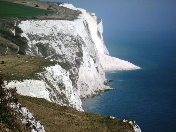 Zdjęcie z Wielkiej Brytanii - Biale klify w Dover