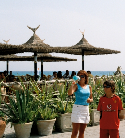 Zdjęcie z Tunezji - przy plazy w starym 