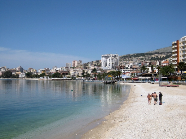 Zdjęcie z Albanii - Saranda - plaża