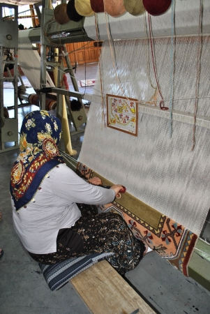 Zdjęcie z Turcji - warsztat dywanów