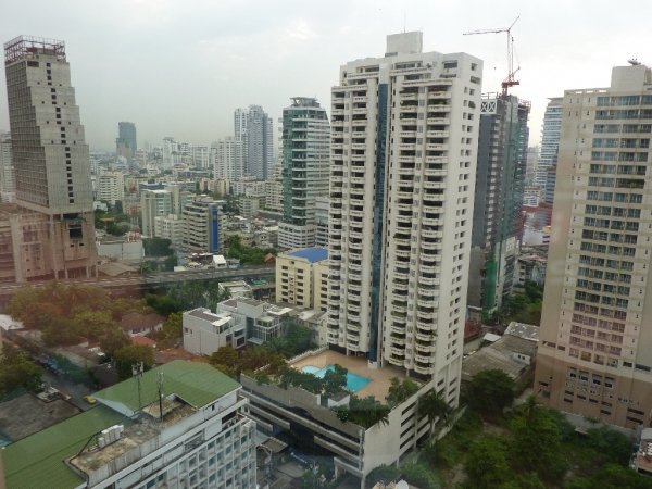 Zdjęcie z Tajlandii - Bangkok - widok z hotelu