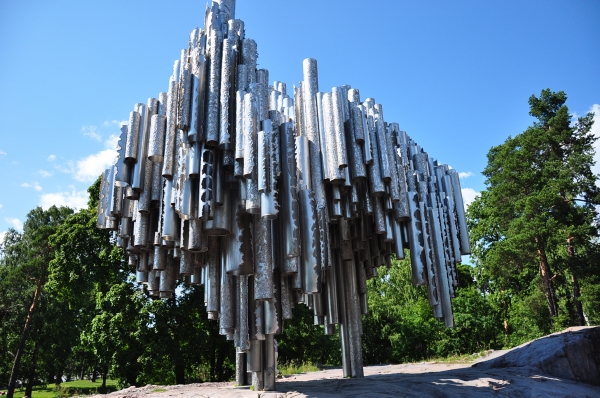Zdjęcie z Finlandii - Park Sibeliusa