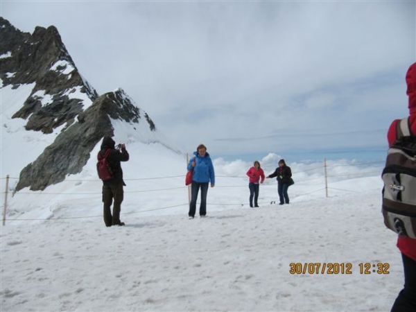 Zdjęcie ze Szwajcarii - Jungfraujoch