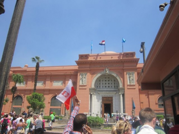 Zdjęcie z Egiptu - Muzeum Kairskie