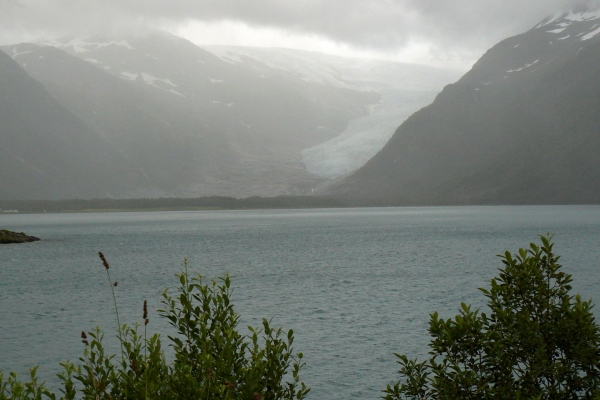 Zdjęcie z Norwegii - lodowiec Svartisen