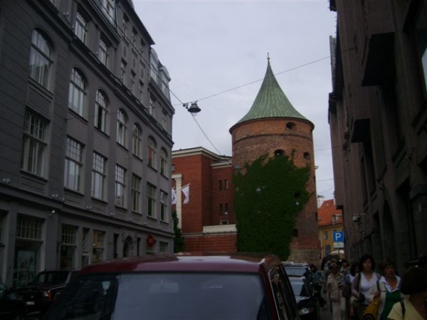 Zdjęcie z Łotwy - Baszta Prochowa  1330 r.