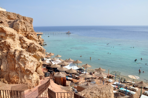 Zdjęcie z Egiptu - Hotelowa plaża