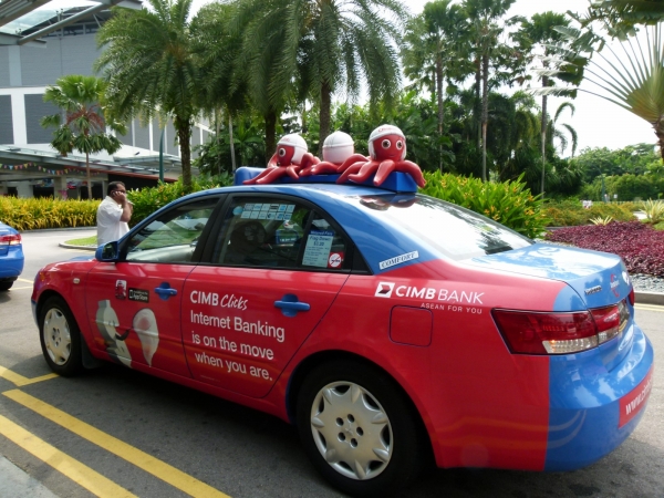 Zdjęcie z Singapuru - Wesola taksowka!