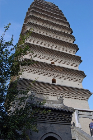 Zdjęcie z Chińskiej Republiki Ludowej - Pagoda Dzikiej Gęsi