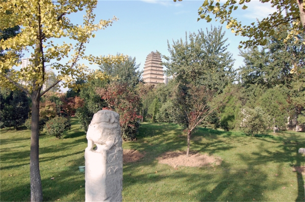 Zdjęcie z Chińskiej Republiki Ludowej - Pagoda Dzikiej Gęsi