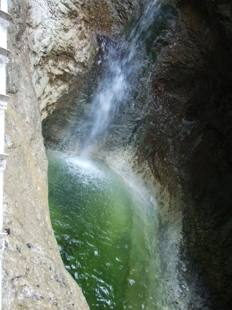Zdjęcie ze Słowacji - jeden z wodospadów
