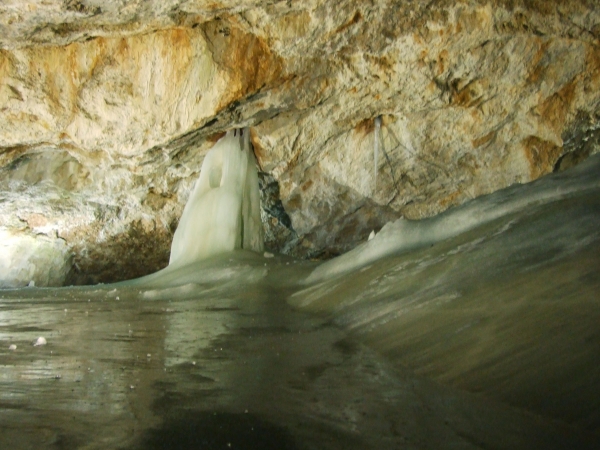 Zdjęcie ze Słowacji - w jaskini