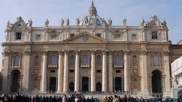 Zdjęcie z Watykanu - Bazylika Św. Piotra