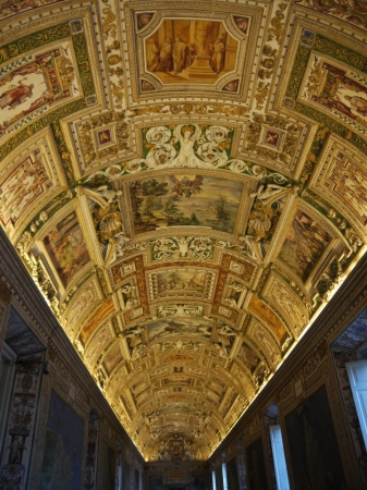 Zdjęcie z Watykanu - Komnata geograficzna