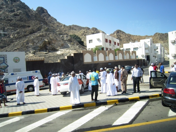 Zdjęcie z Omanu - Oman - Muscat - wypadek