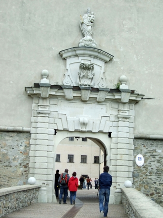 Zdjęcie ze Słowacji - brama zamku
