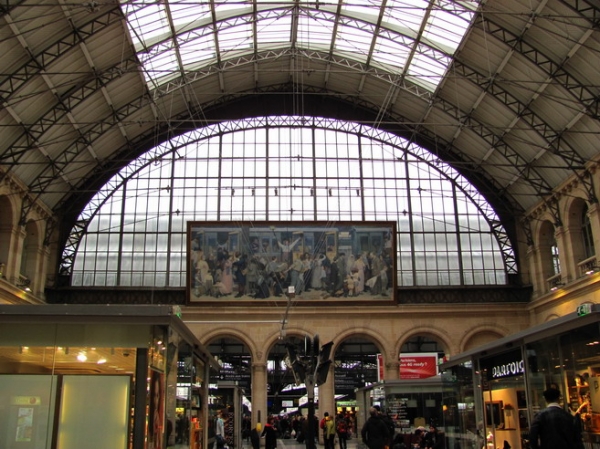 Zdjęcie z Francji - Paryski Dworzec Wschodni