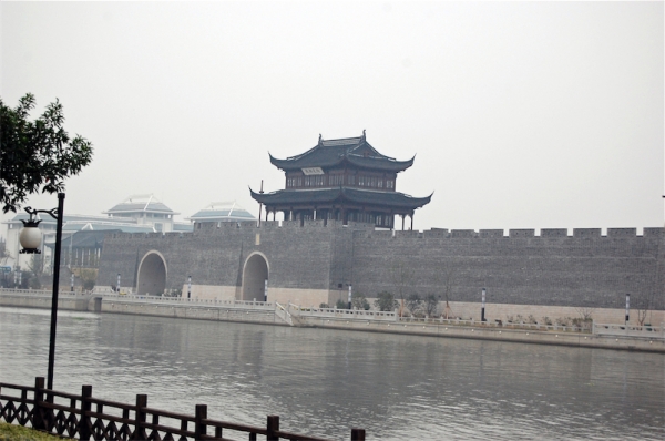 Zdjęcie z Chińskiej Republiki Ludowej - Mury obronne w Suzhou