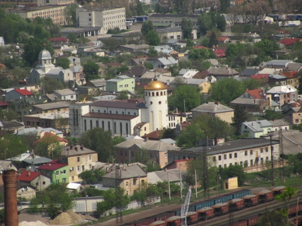 Zdjęcie z Ukrainy - Panorama miasta.