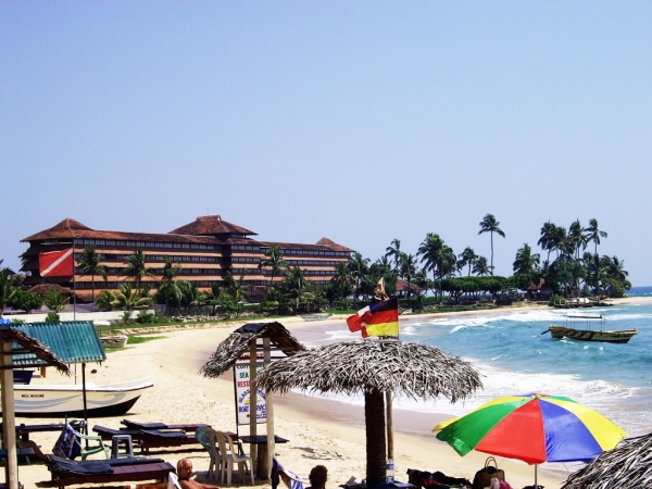 Zdjęcie ze Sri Lanki - hotelowa zatoczka