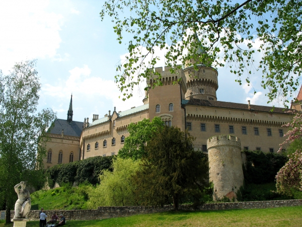 Zdjęcie ze Słowacji - zamek w Bojnicach