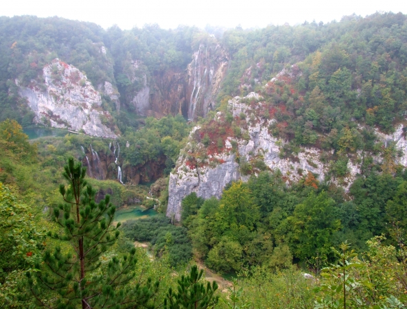 Zdjęcie z Chorwacji - Plitvickie Oziera