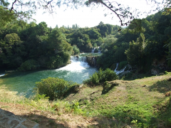 Zdjęcie z Chorwacji - wodospady na Krka