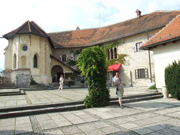 Zdjęcie ze Słowenii - zamek w Bledzie