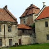 Zdjęcie z Ukrainy - zamek od dziedzińca