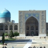 Zdjęcie z Uzbekistanu - medresa Tillja Kari