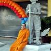 Zdjęcie z Kambodży - Buddysta