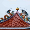 Zdjęcie z Tajlandii - Dach jednej z kaplic