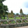 Zdjęcie z Kambodży - Jedna ze wspolczesnych swiatyn Siem Reap